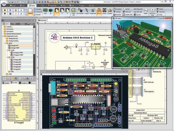 Obr. 3 Program AutoTRAX Design Express (zdroj www.kov.com)